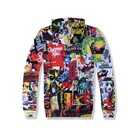 Oem Hoodie And Sweatshirt High Quality Oem 3d Printing Custom Casual Pull Over Men's Hoodies Sweatshirts