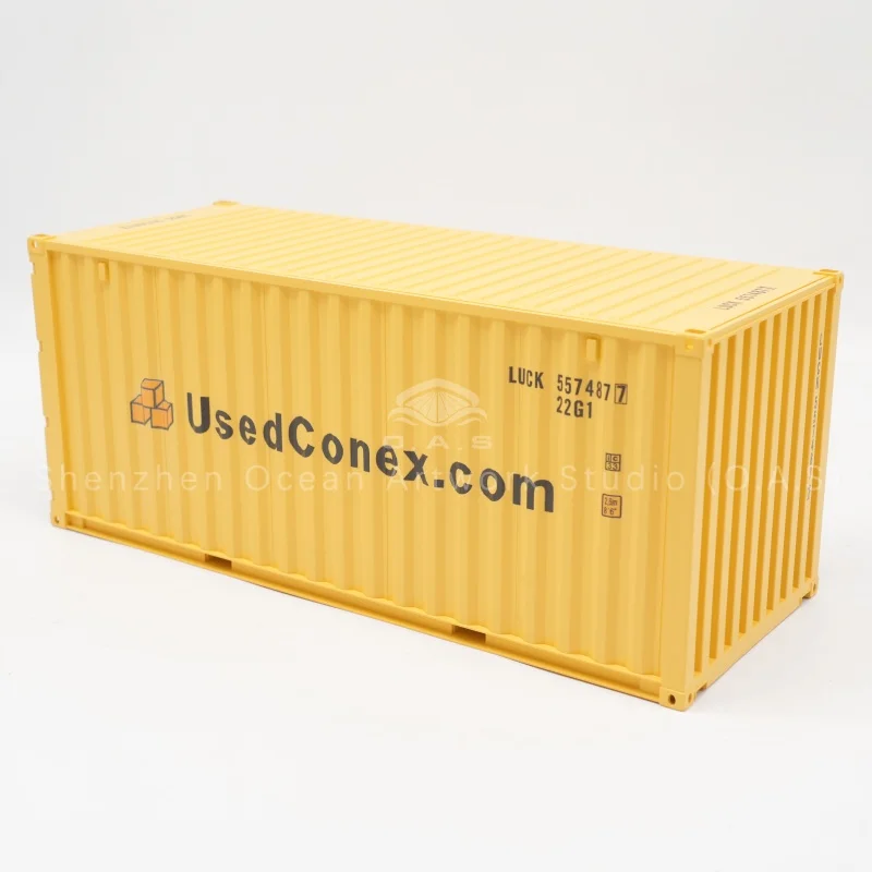 loas container model factory customized scale120 plastic crafts shipping boxes   used container model-11