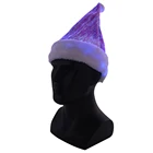 The Led Hat Luminous Fiber Optic LED Christmas Hat Festival Glowing Hat With Light Glow In The Dark Hat