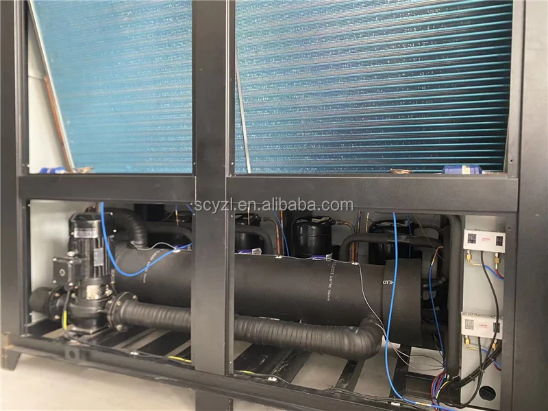 Air Cooled Water Chiller, PVC, 50HP, 40TR, R410A - detail 26