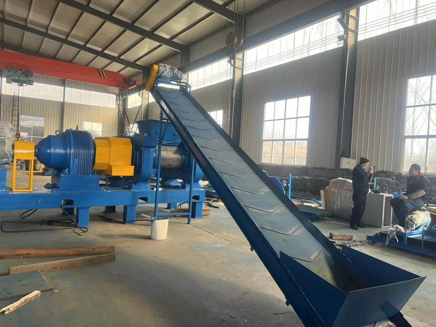 Tyre Recycling Machine xkp-400 Rubber Crusher