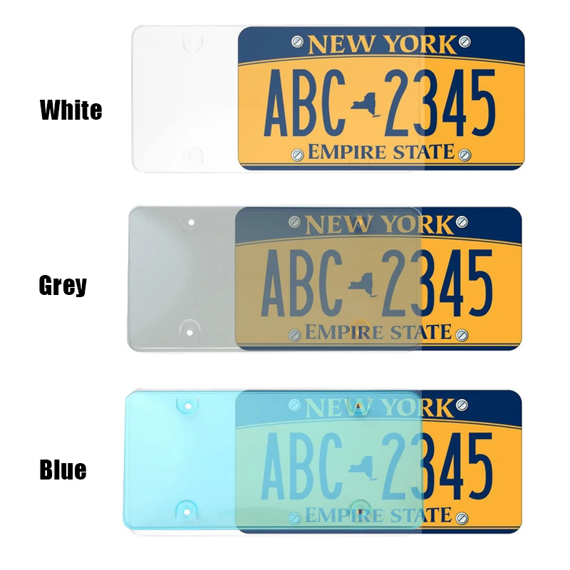 Visible Car Plate USA License Plate Frame Front Back Clear License Plate Frame supplier