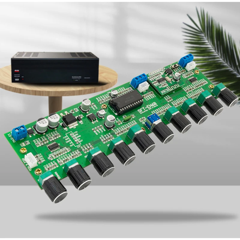 Packbox Karaoke Reverb Board With Bt Preamp Karaoke Microphone Treble