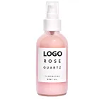 Private Label Beatury Natural Rose Quartz Illuminating Body Oil