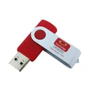 Pen Drives Top Selling Plastic Pen U Disk Usb 2.0 Flash Drives Swivel For Advertising