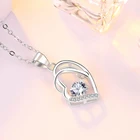 925 Pendant Factory Wholesale 925 Sterling Silver Pendant Women Fashion Heart Pendant 925
