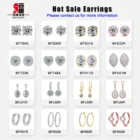 Stud Earring BaiFu Diamond Gold Stud Moissanite Earring