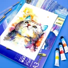 Paper Paper Factory Price Watercolor Paper 300g Cotton A3 A4 A5 Superior Solid Watercolor Sketchbook Pad Notebook