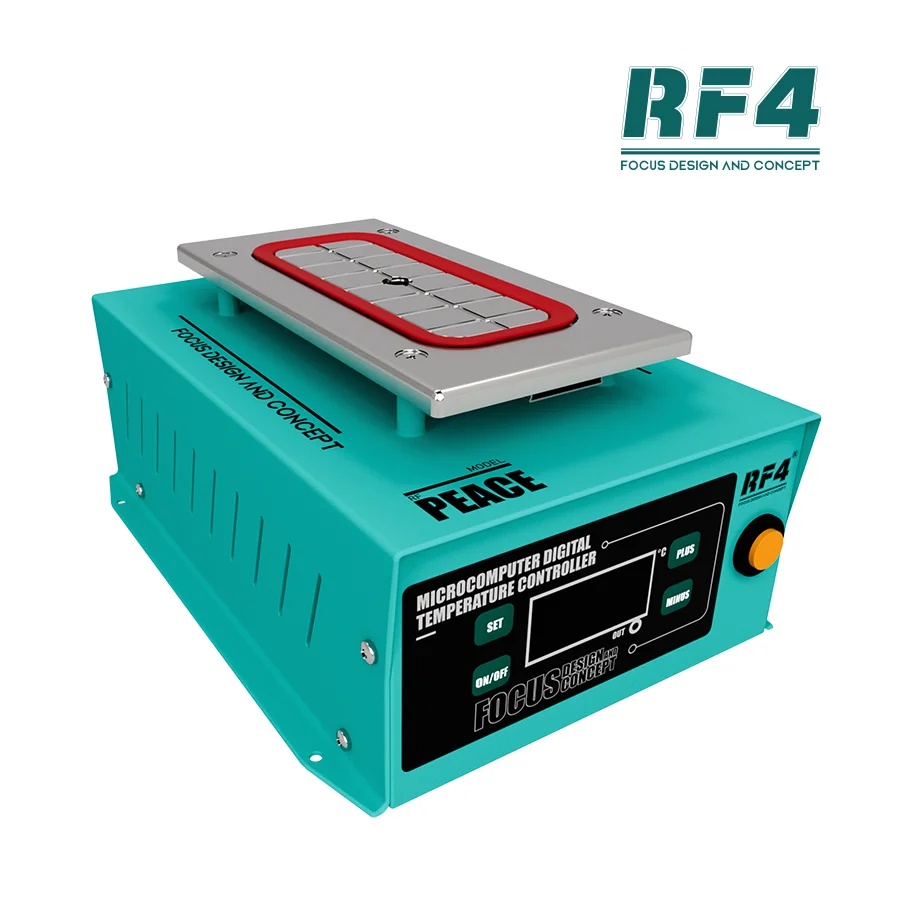 RF4 PEACE 7inch LCD Touch Screen Glass Lamination Separate Disassemble Repair Machine Vacuum Separator for Phone Iphone Repair