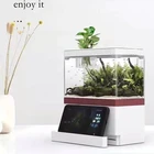 Mini Fish ZAOHETIAN Wonderful Designed Home Decoration Mini Acrylic Desktop Mini Fish Tank
