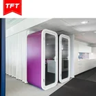 Affordable Sound Absorbing Office Furniture Prefabricated Quiet Privacy Pop Up Portable Office Phone Office Pods