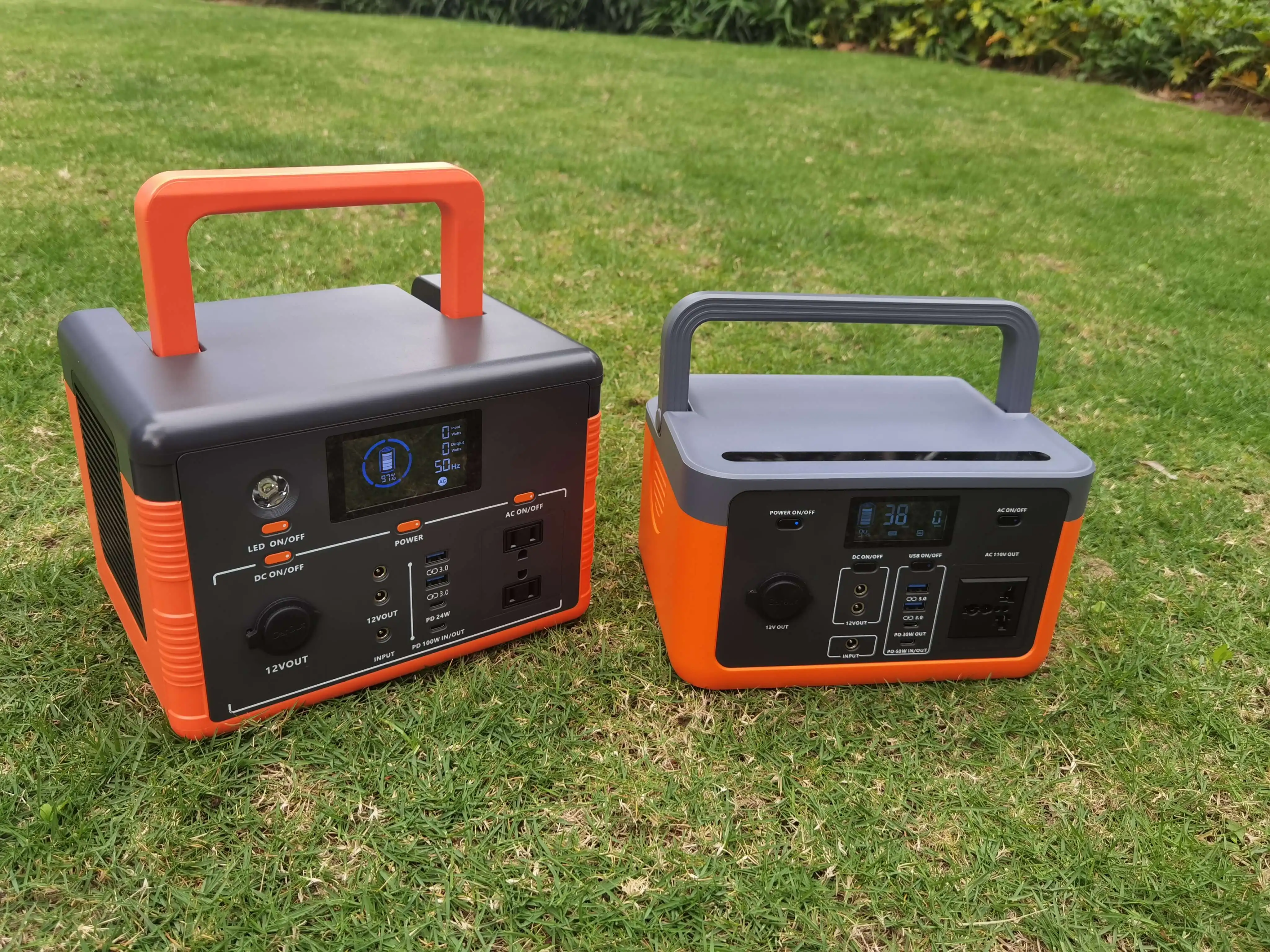 PuFa Portable Power Station 500w 110v 220v Camping Emergency Portable Power Supply Lifepo4 Home Portable Solar Power Station factory