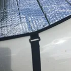 New Car Cover STAR New Design Outdoor Temporary Portable Folding Car Sun Shelter Car Cover