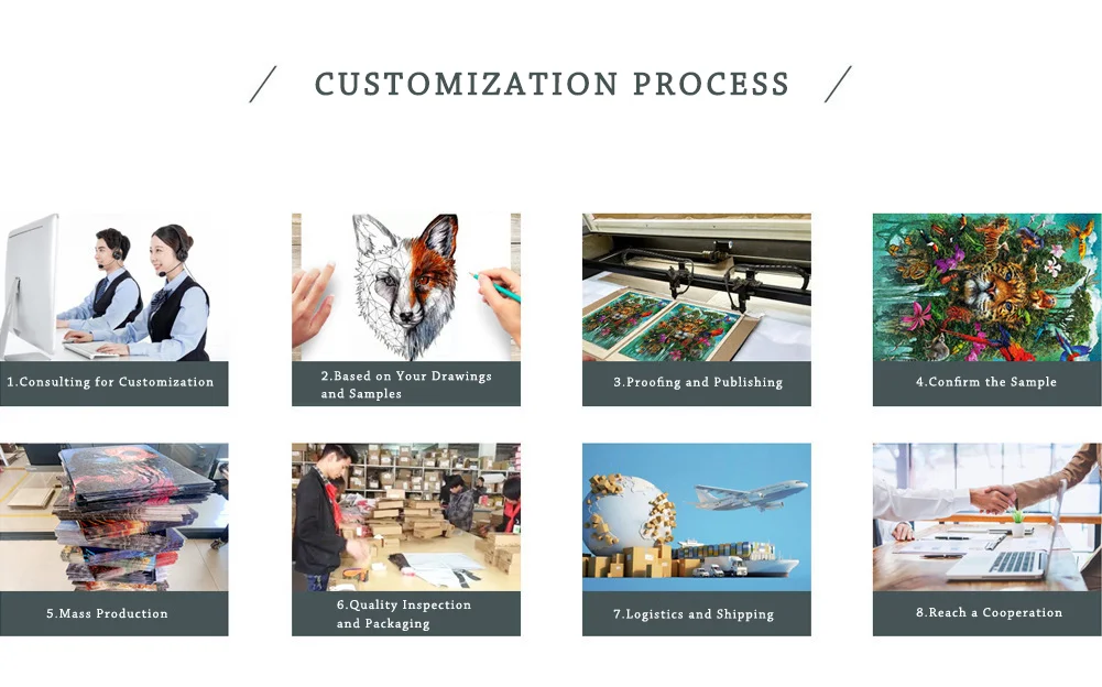 OEM ODM Custom Wooden Jigsaw Puzzles, Personalized Wood Puzzle Manufacturing Service for Bulk Orders factory