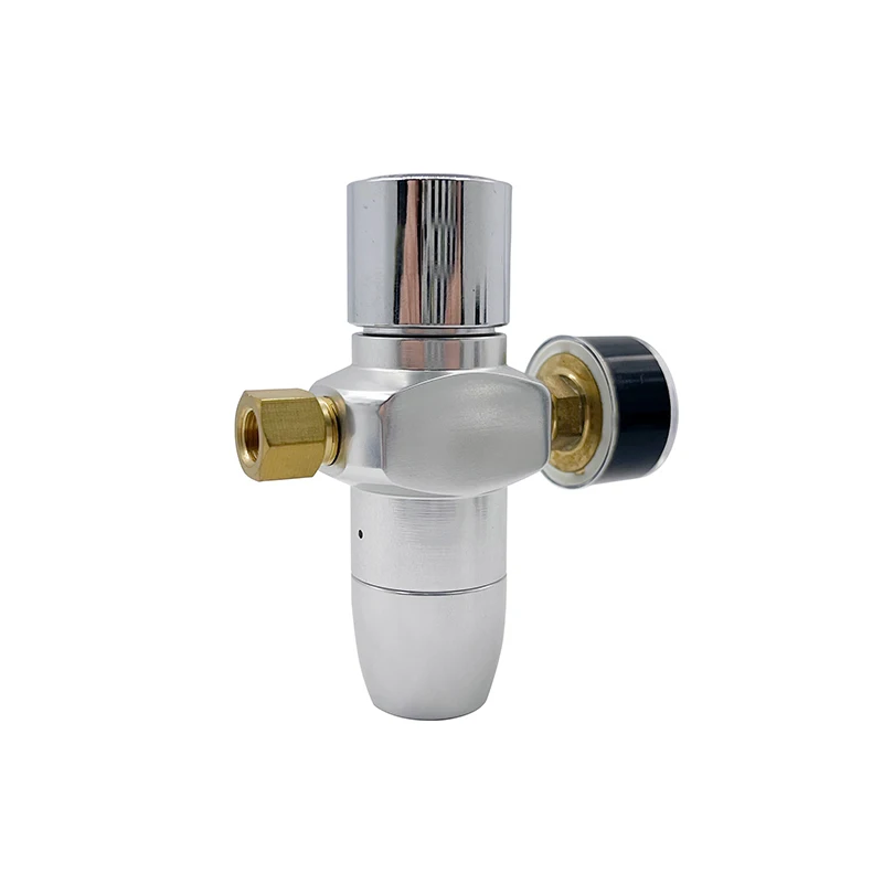 product mini keg regulated co2 charger kit with adapter and ball lock disconnect beer keg charger co2 dispenser 0 60 psi-5