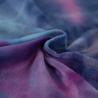 Fabric Factory Wholesale Super Soft Short Plush Tie-dye Crystal Warp Knitted KS Polyester Fabric