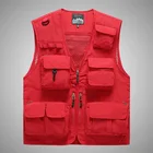 Vest Factory Wholesale Spring And Autumn Casual Outdoor Photography Mesh Quick-drying Fishing Men's Vest