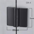 Hinge Self Closing Door Hinge Aogao OA-4 Automatically Closed Plastic Door Hinge