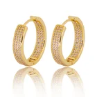 Hoop Earrings Earrings Earrings For Hoop 2020 New Fashion Jewellery Brass Round Luxury Hoop Earrings For Women