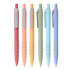 Gift Pen Best Sales Company Custom Logo Gift Pen Solid Colored Rubber Finish Fancy Ball Pen