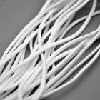 Rope Belt Rope Spot Wholesale Disposable Rope 3mm-5mm Flat Round Elastic Belt Ear Rope Elastic Band
