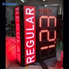 Led Led Board Sign LED Digital Gas Price Sign Board Pylon Pricing Totem Gas Station Pylon Price Sign Shell