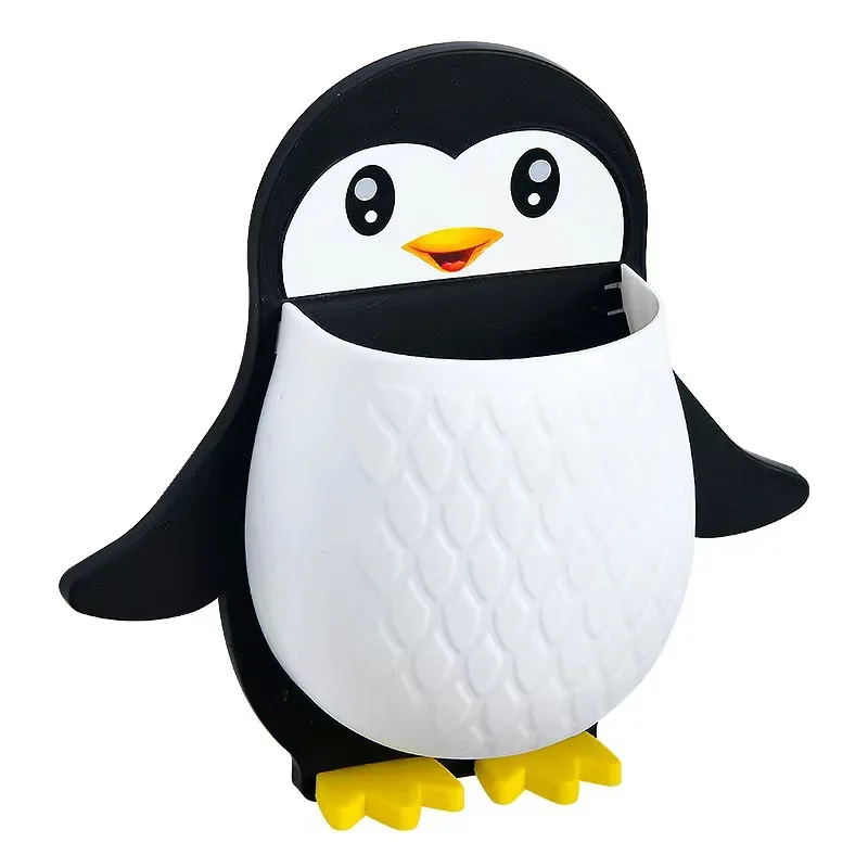 2023 Bathroom Organizer Towel Rack Wall Mounted Penguin Drainage Bathroom Organizer Wall Mount ...