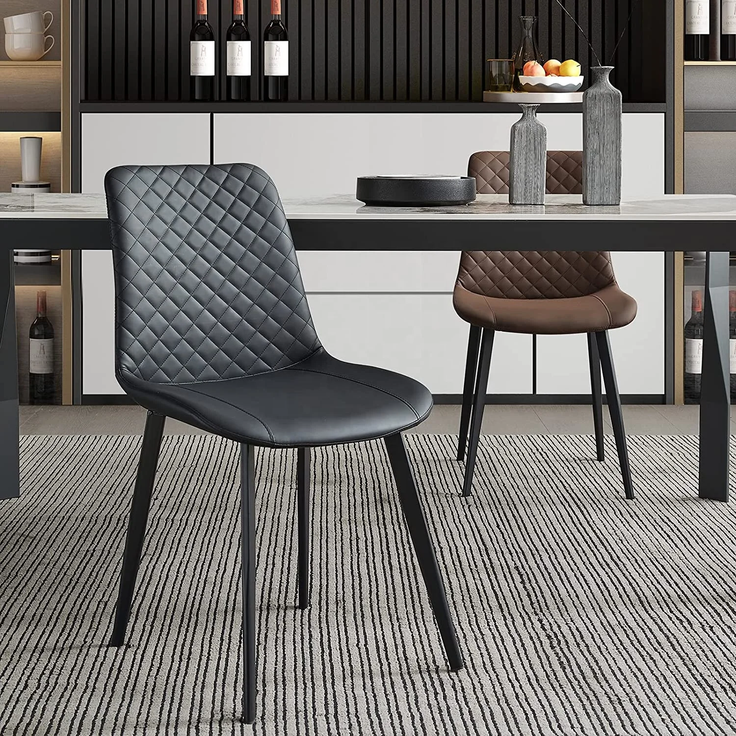 heavy duty metal dining chairs