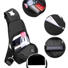 High Quality Smart Chest Custom Crossbody Men Sling Bag For Men Wholesale Retail