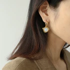 Gemstone Earring Earrings For Women Manufacturer New Hot Sterling Silver Gemstone Earring For Woman
