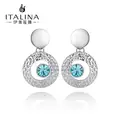 Silver Earring Plastic Sterling Silver 925 Earring Made In China