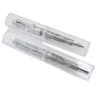 Novelty 6 Sides Transparent Plastic Pen Case