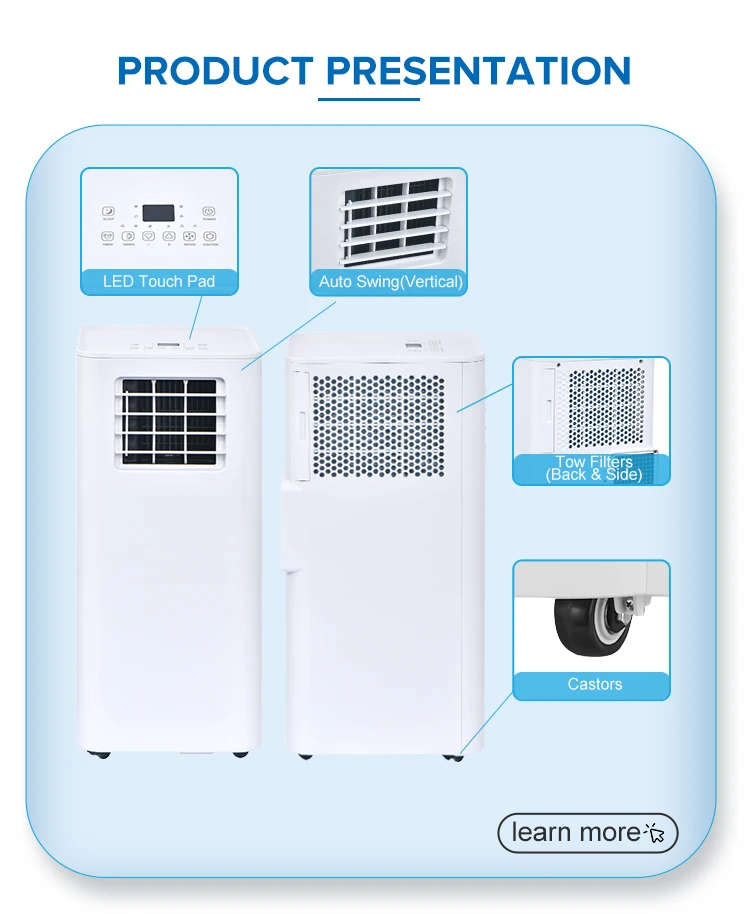 Portable Air Conditioners, R290, R410a - detail 10