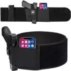 Holster Amazon Hot Selling Custom Logo Adjustable Magazine Women Universal Glock 17 19 Pistol Belly Band Gun Holster Belt