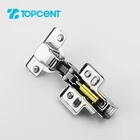 Cabinet Door Hinge Topcent Furniture Fittings Clip On Soft Close Hydraulic Furniture Concealed Cabinet Door Hinge