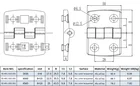 Profile Hinge Aluminum Profile Accessories Hinge Series Cheap Furniture Used Door Hinge Premium Oem Factories Monsoon