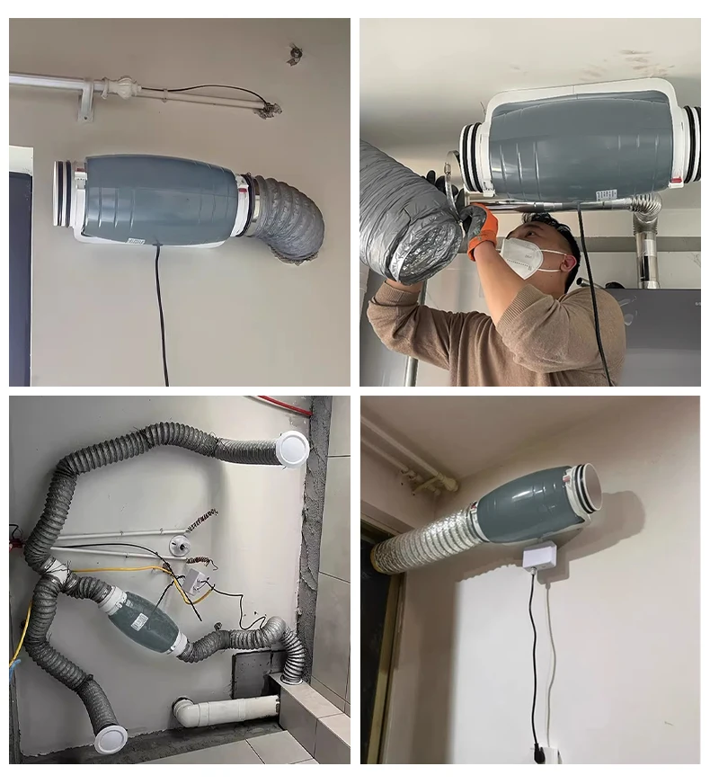 Plastic Slient Air Fan, AC 220V~240V, Electric - detail 34