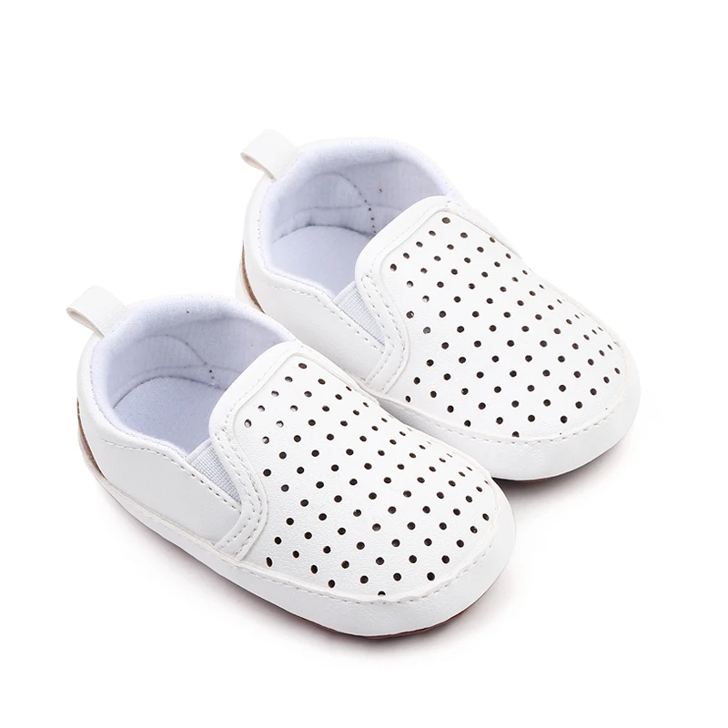 Spring and Summer Infants Shoes Hollowed Out Classic Breathable Leisure Baby Toddler Peas Shoes for 0-1 Years Old Boys and Girls manufacture