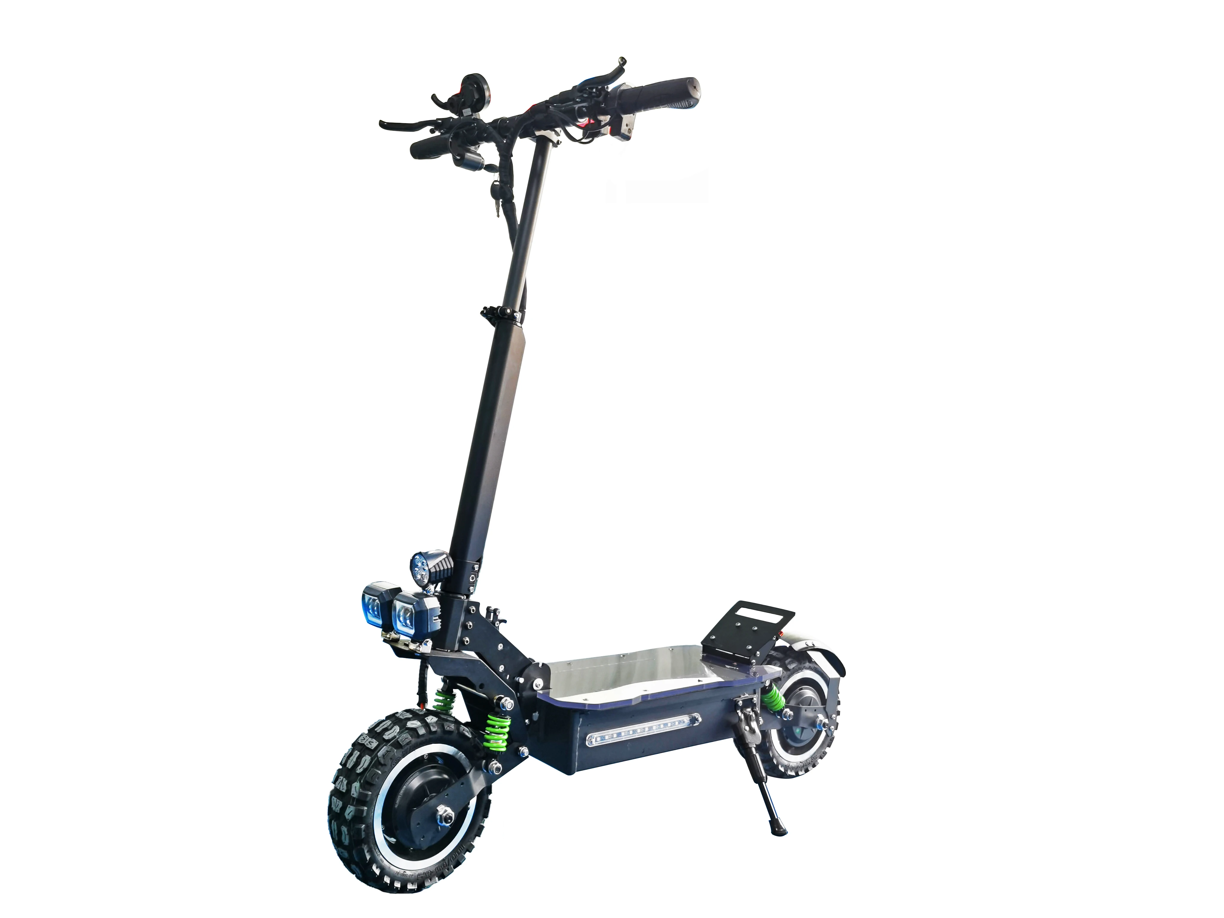 Aldwheel V W Dual Drive Adult Foldable Scooter Ah Long Range