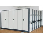 Mobile Cheap Mobile Shelving System Cheap Manual Double Side Archive Mobile Shelving System For School/company