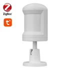 New Arrival Tuya Zigbee Wireless Motion Sensor Intelligent Linkage Home System Remote Control PIR Sensor