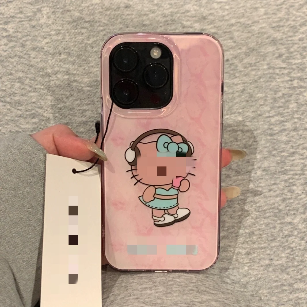 Cute KT Cute leopard print skateboard KT is suitable for iPhone 16, iPhone 15 ProMax/14 phone cases, 13 new high-end He2751c56275f46aeb7f5c331029d6d85M