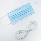 3mm White Round Elastic Band White Ear Loop Ear Hook