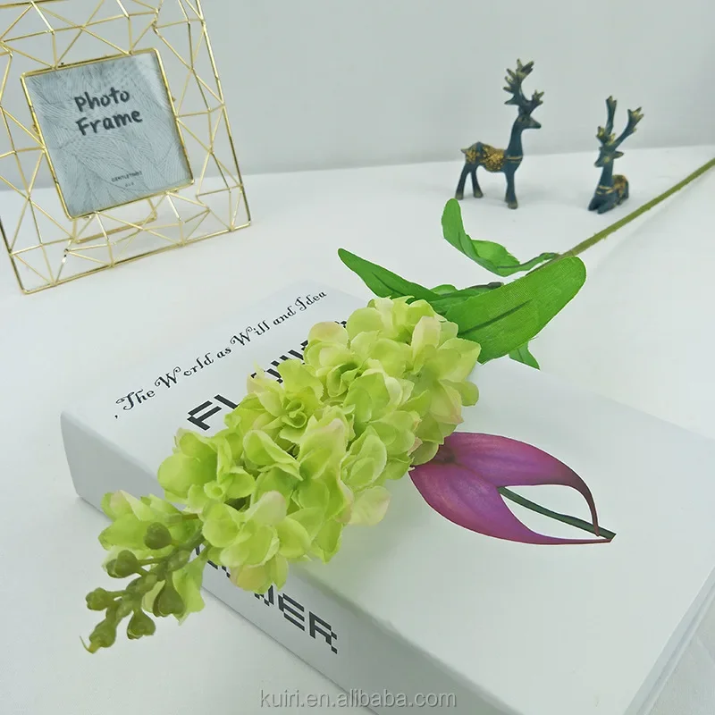 80cm Single Branch Hyacinth High Branch Violet Large Gladiolus