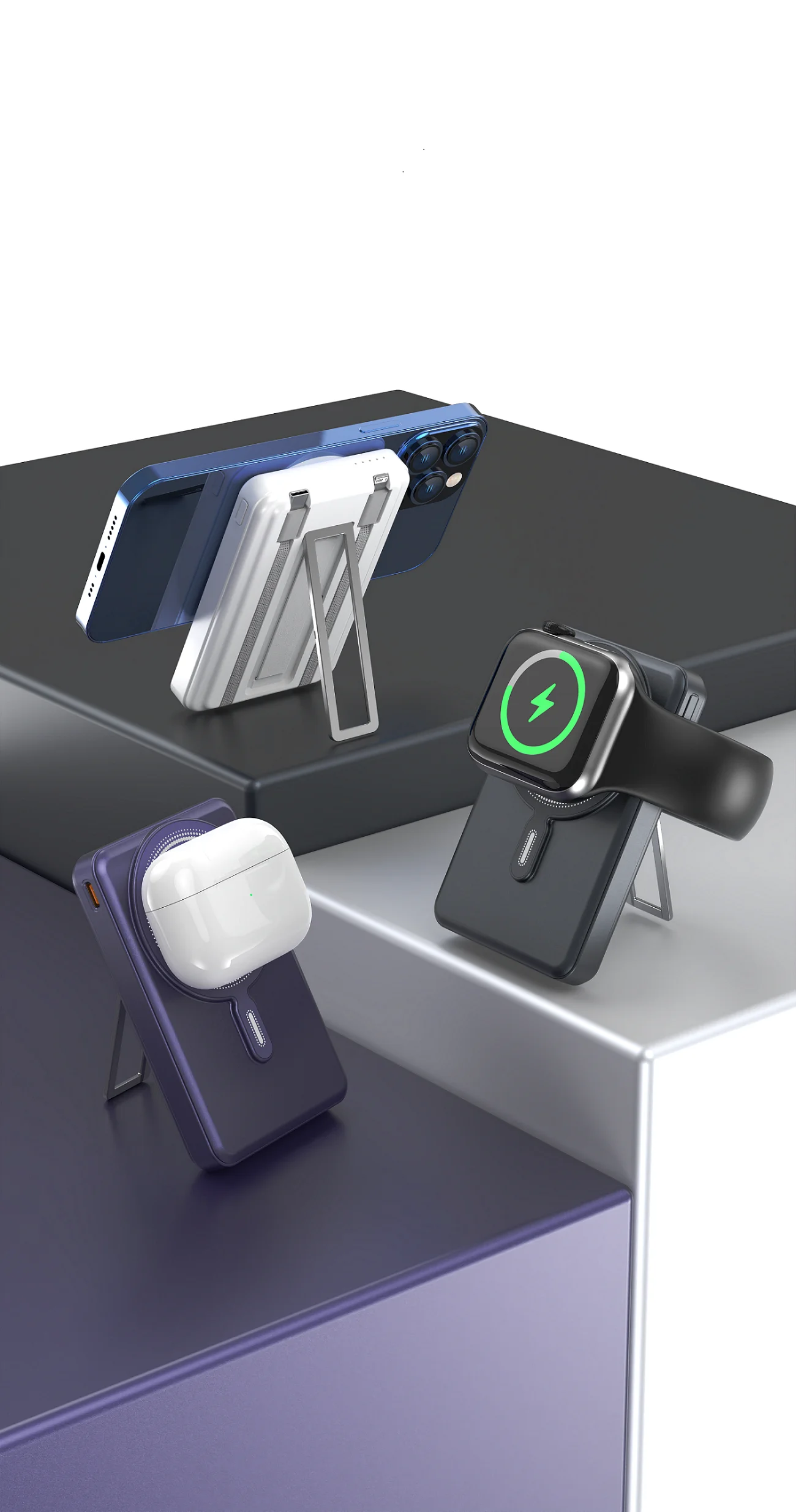 热销产品2025 powerbank磁性消费电子产品