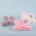 Hairband Girl Custom Sweet Lovely Elastic Bow Women Girls Face Washing Headbands Headwrap Makeup Hairband