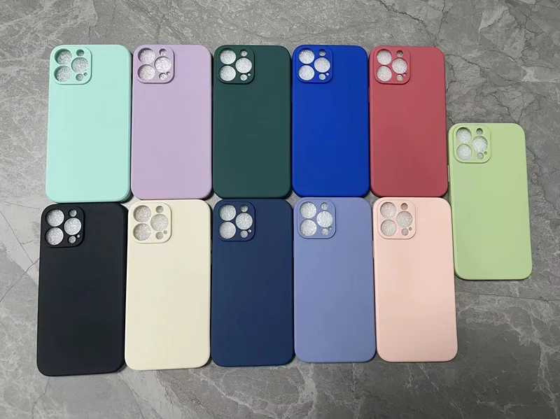 Wholesale Luxury Silicone Mobile Phone Cases For iPhone 14 13 12 11 Pro Max