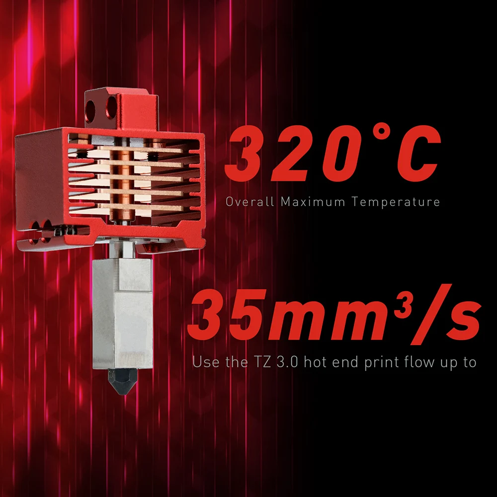 Bambu Lab V Hotend For Bambu Lab X Carbon Combo Heated Block