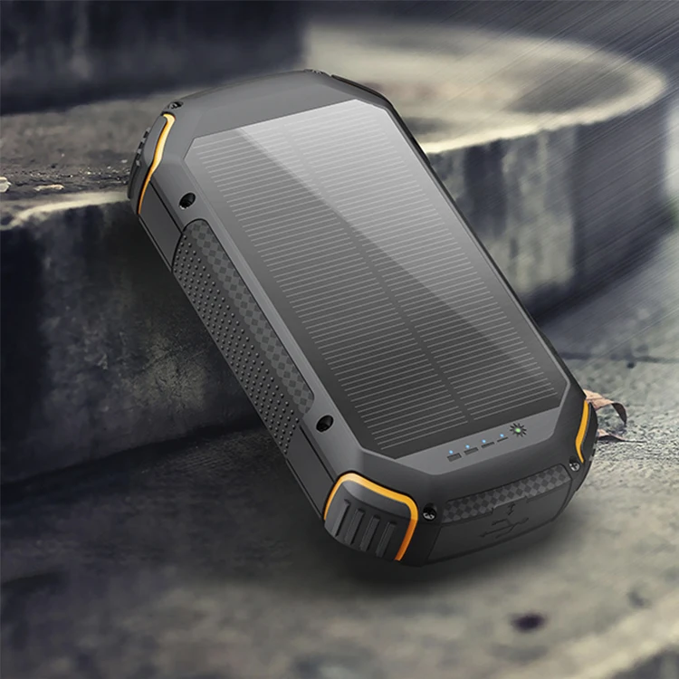 Wireless Solar Power Bank 20000mAh Solar Portable Charger IATA Certified for Air Shipping to Africa UN38.3 MSDS UUTEK SP203A