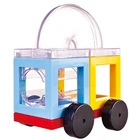 Baby Toys Magnetic Tiles Marble Run Set 3D Magnet Building Construction Blocks DIY Educational STEM Baby Toys